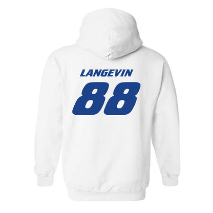 Hofstra - NCAA Men's Lacrosse : Cole Langevin - Classic Shersey Hooded Sweatshirt-1