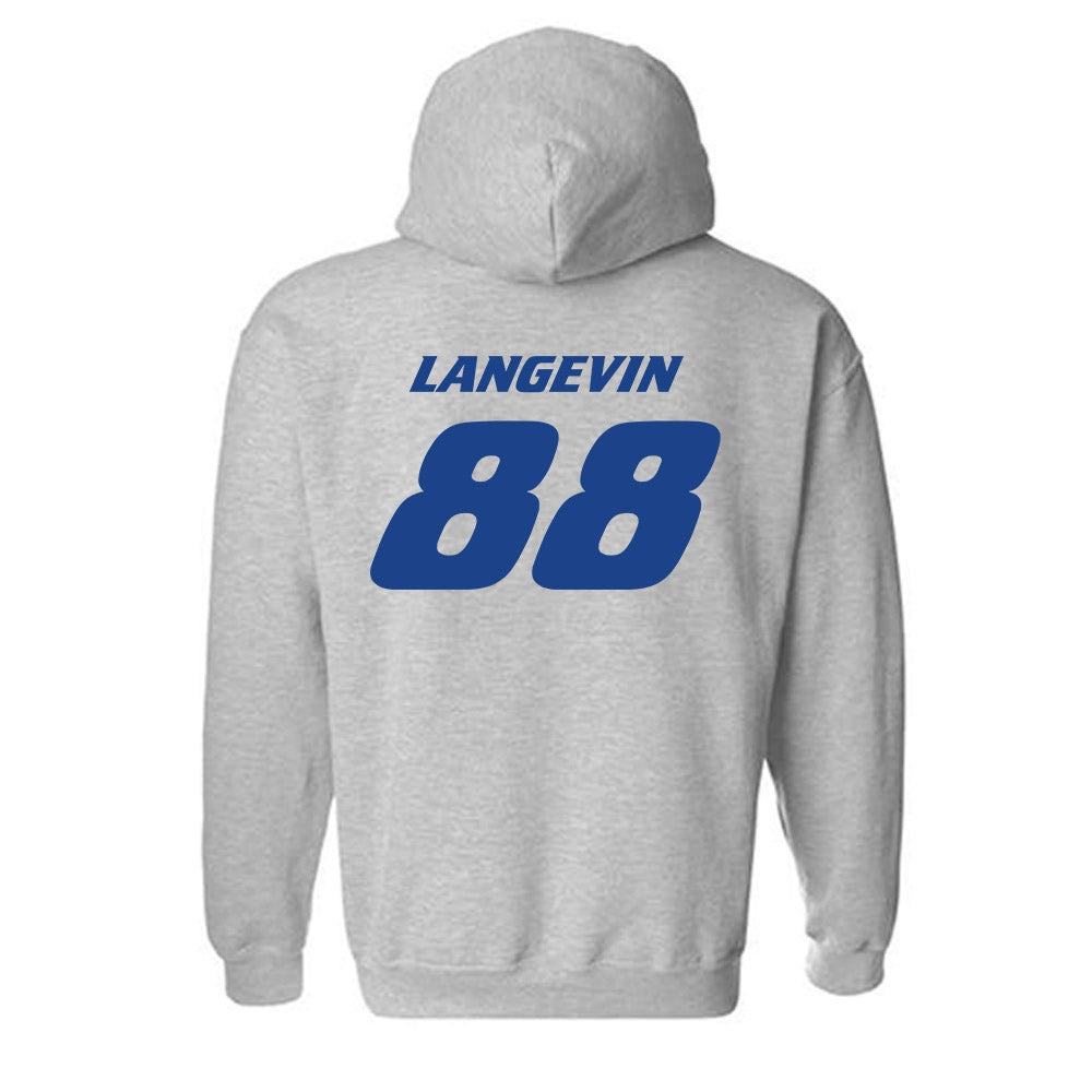 Hofstra - NCAA Men's Lacrosse : Cole Langevin - Classic Shersey Hooded Sweatshirt-1