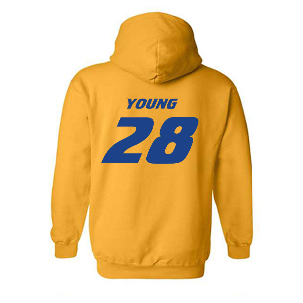 Hofstra - NCAA Men's Lacrosse : Erik Young - Classic Shersey Hooded Sweatshirt-1