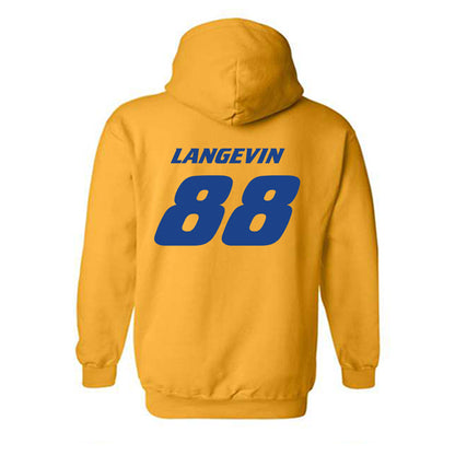 Hofstra - NCAA Men's Lacrosse : Cole Langevin - Classic Shersey Hooded Sweatshirt-1