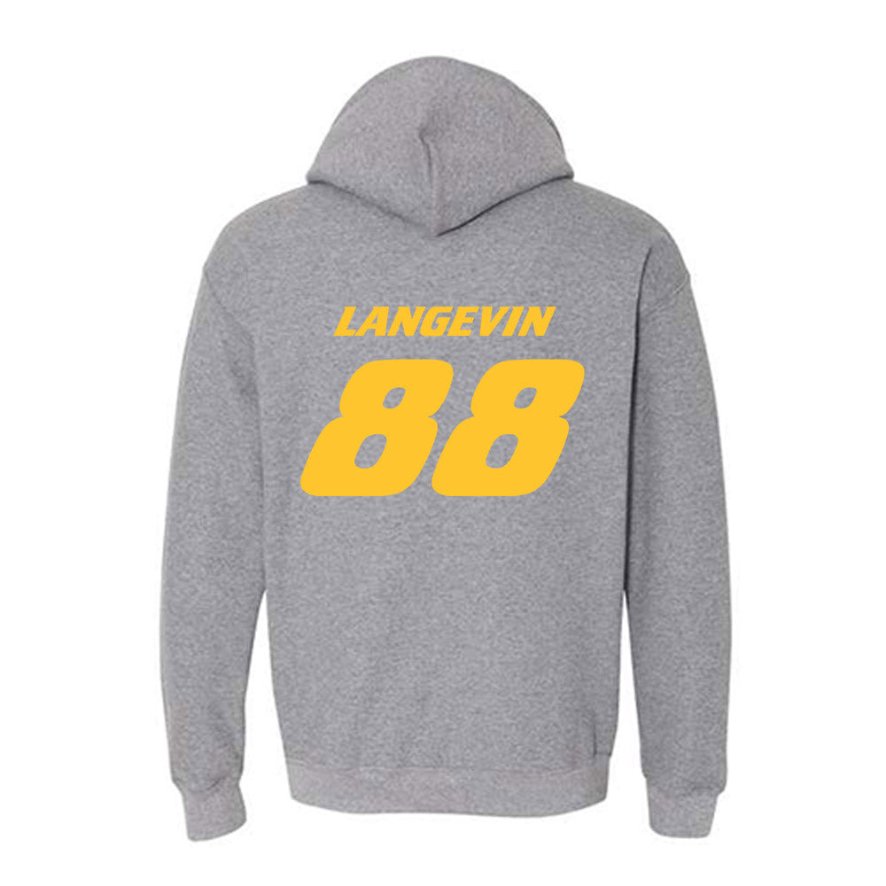Hofstra - NCAA Men's Lacrosse : Cole Langevin - Classic Shersey Hooded Sweatshirt-1