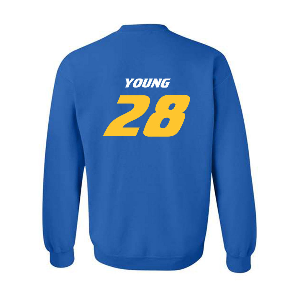 Hofstra - NCAA Men's Lacrosse : Erik Young - Classic Shersey Crewneck Sweatshirt-1