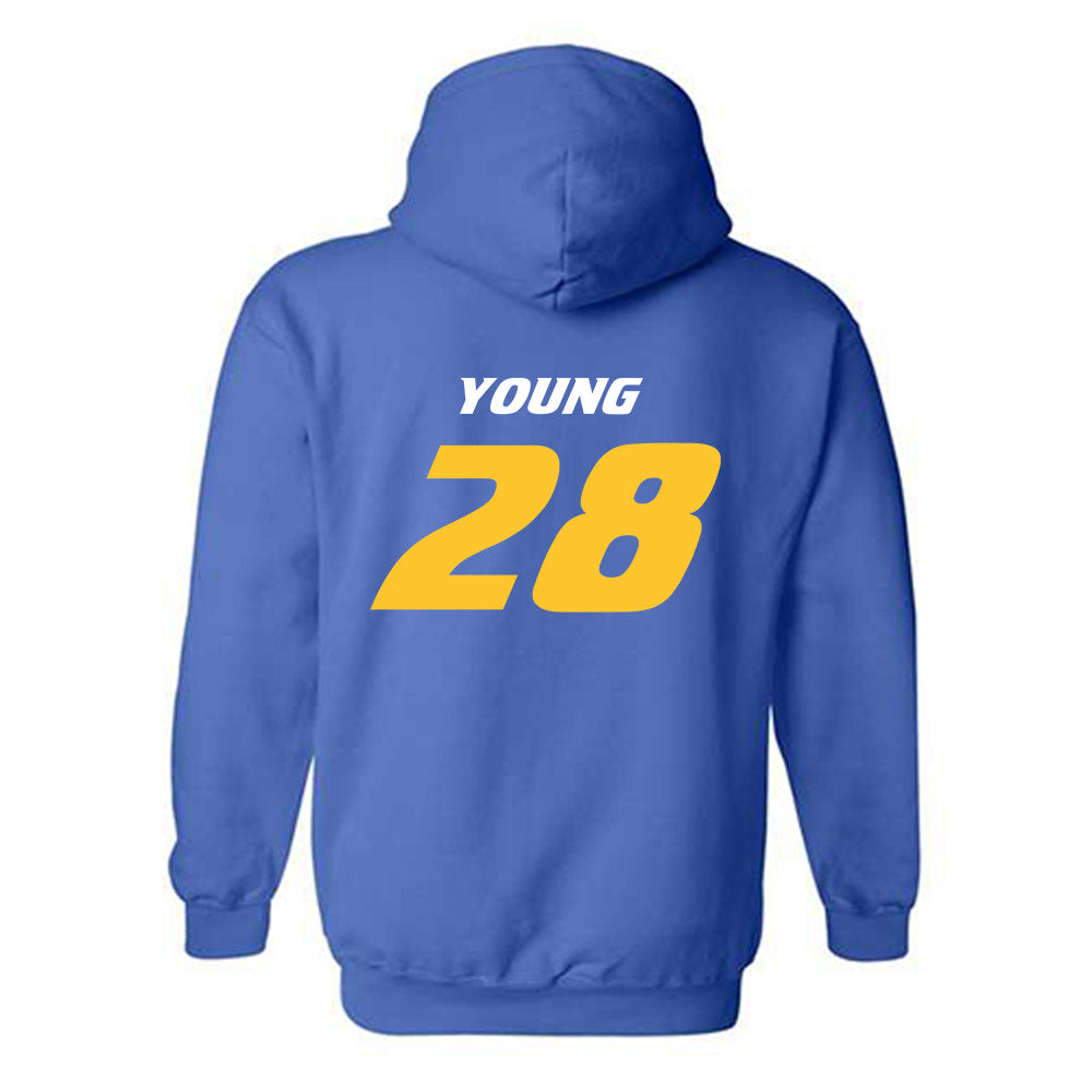 Hofstra - NCAA Men's Lacrosse : Erik Young - Classic Shersey Hooded Sweatshirt-1