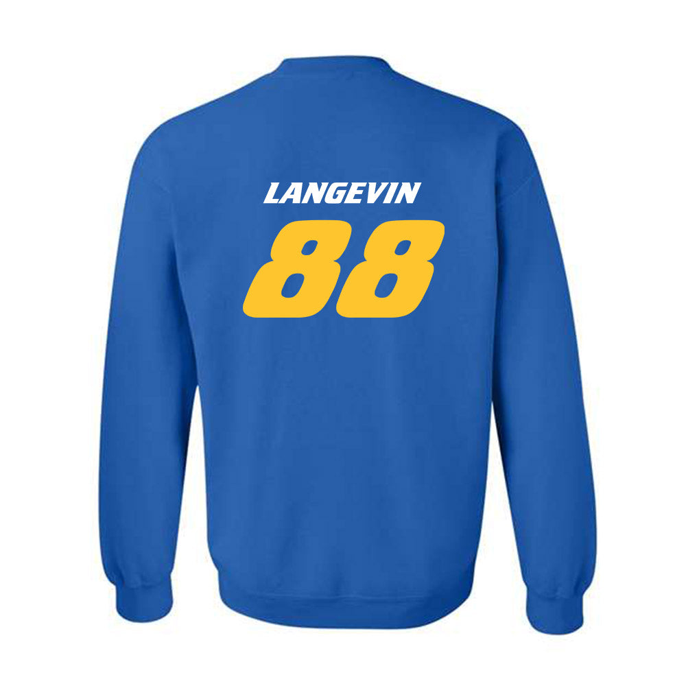 Hofstra - NCAA Men's Lacrosse : Cole Langevin - Classic Shersey Crewneck Sweatshirt-1
