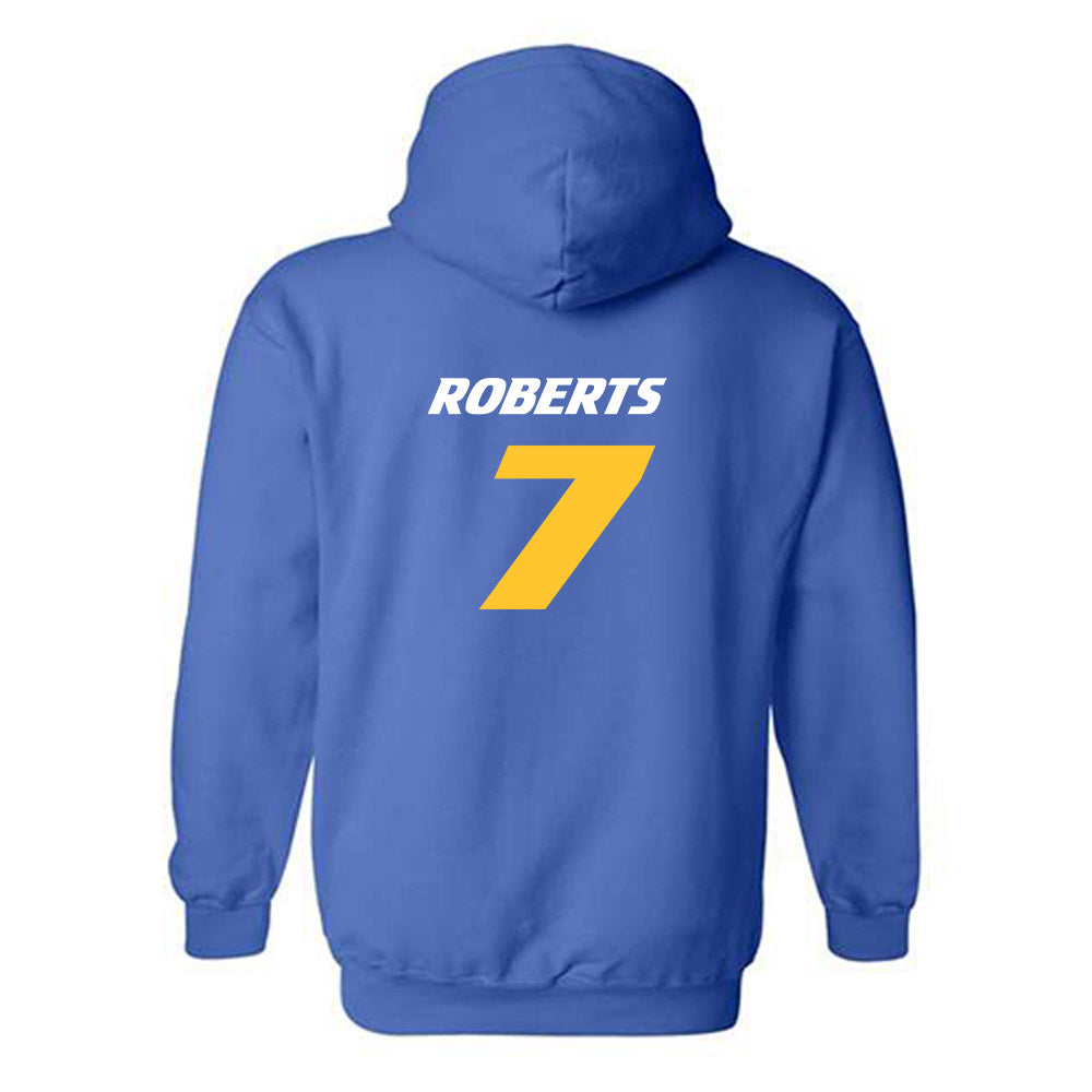 Hofstra - NCAA Men's Basketball : Jaeden Roberts - Classic Shersey Hooded Sweatshirt-1