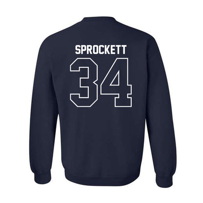 Belmont - NCAA Baseball : Mike Sprockett - Classic Shersey Crewneck Sweatshirt-1