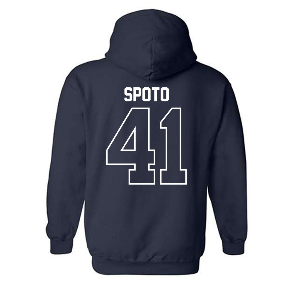 Belmont - NCAA Baseball : Dean Spoto - Classic Shersey Hooded Sweatshirt-1