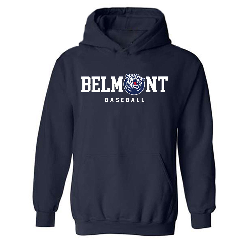 Belmont - NCAA Baseball : Noah Burnham - Classic Shersey Hooded Sweatshirt-0