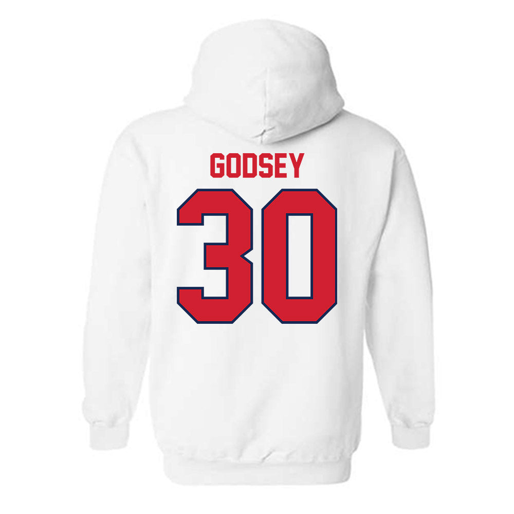 Belmont - NCAA Baseball : Landon Godsey - Classic Shersey Hooded Sweatshirt-1