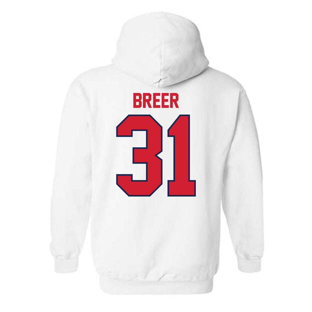 Belmont - NCAA Softball : Ryan Breer - Classic Shersey Hooded Sweatshirt-1