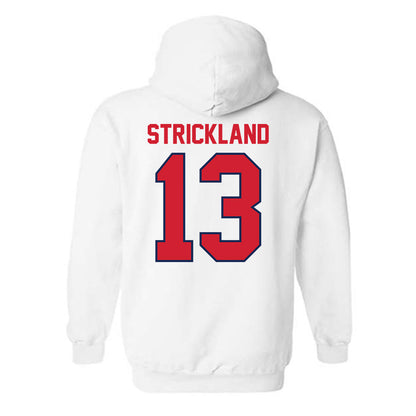 Belmont - NCAA Women's Basketball : Avery Strickland - Classic Shersey Hooded Sweatshirt-1