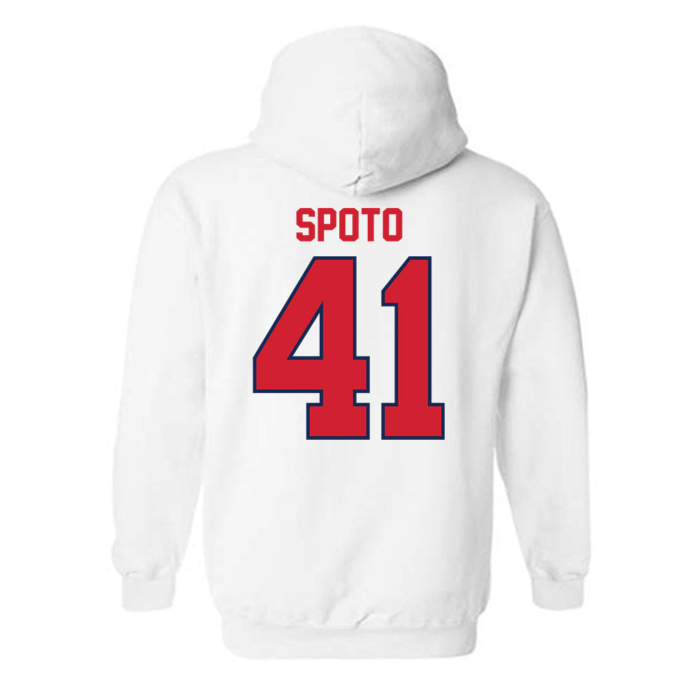Belmont - NCAA Baseball : Dean Spoto - Classic Shersey Hooded Sweatshirt-1