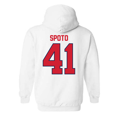Belmont - NCAA Baseball : Dean Spoto - Classic Shersey Hooded Sweatshirt-1