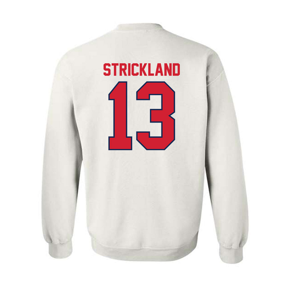 Belmont - NCAA Women's Basketball : Avery Strickland - Classic Shersey Crewneck Sweatshirt-1