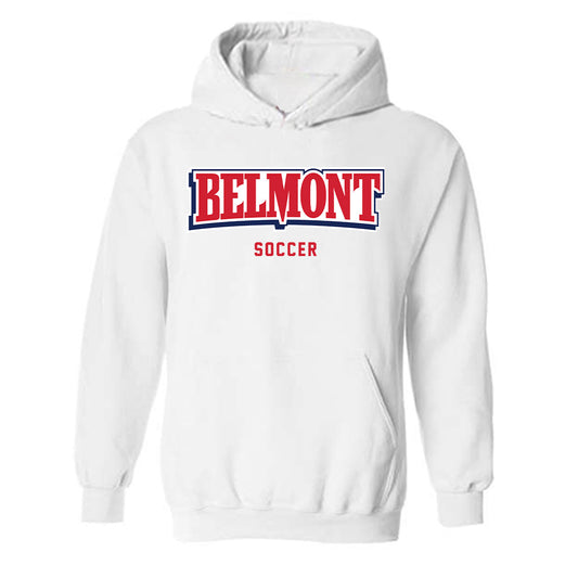 Belmont - NCAA Men's Soccer : Nzuhri Biggar - Classic Shersey Hooded Sweatshirt-0