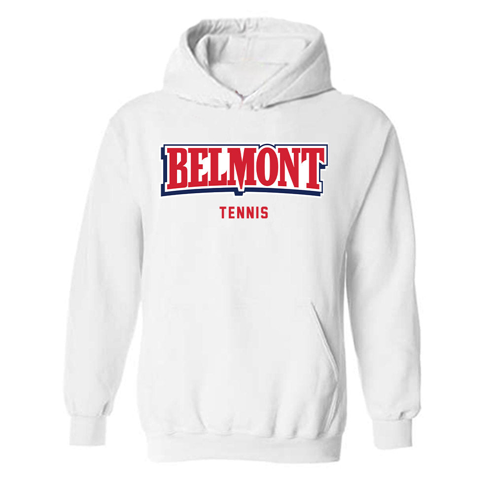 Belmont - NCAA Men's Tennis : Esunge Ndumbe - Classic Shersey Hooded Sweatshirt-0