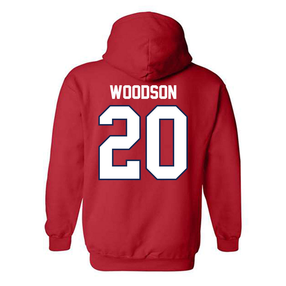 Belmont - NCAA Women's Basketball : Tatum Woodson - Classic Shersey Hooded Sweatshirt-1
