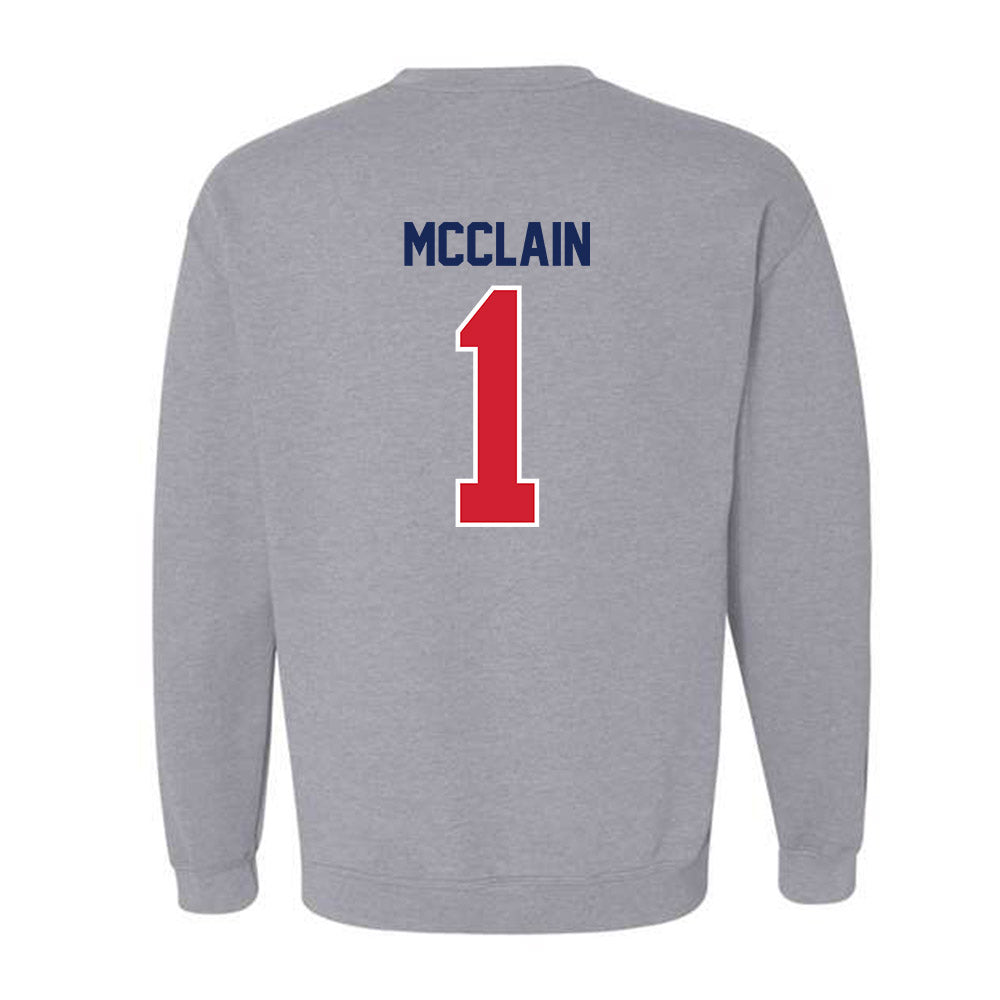 Belmont - NCAA Men's Basketball : Nicolas McClain - Classic Shersey Crewneck Sweatshirt-1