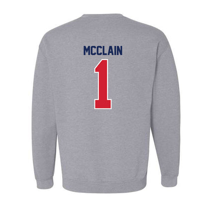 Belmont - NCAA Men's Basketball : Nicolas McClain - Classic Shersey Crewneck Sweatshirt-1