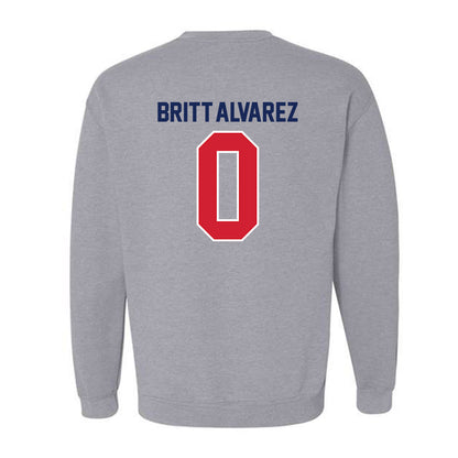 Belmont - NCAA Men's Tennis : Diego Britt-Alvarez - Classic Shersey Crewneck Sweatshirt-1