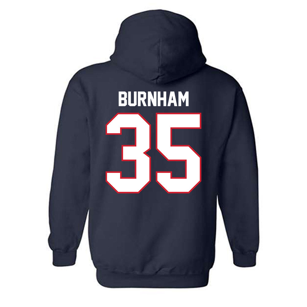 Belmont - NCAA Baseball : Noah Burnham - Classic Shersey Hooded Sweatshirt-1