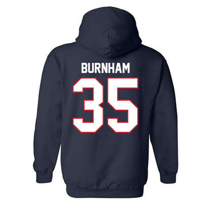 Belmont - NCAA Baseball : Noah Burnham - Classic Shersey Hooded Sweatshirt-1