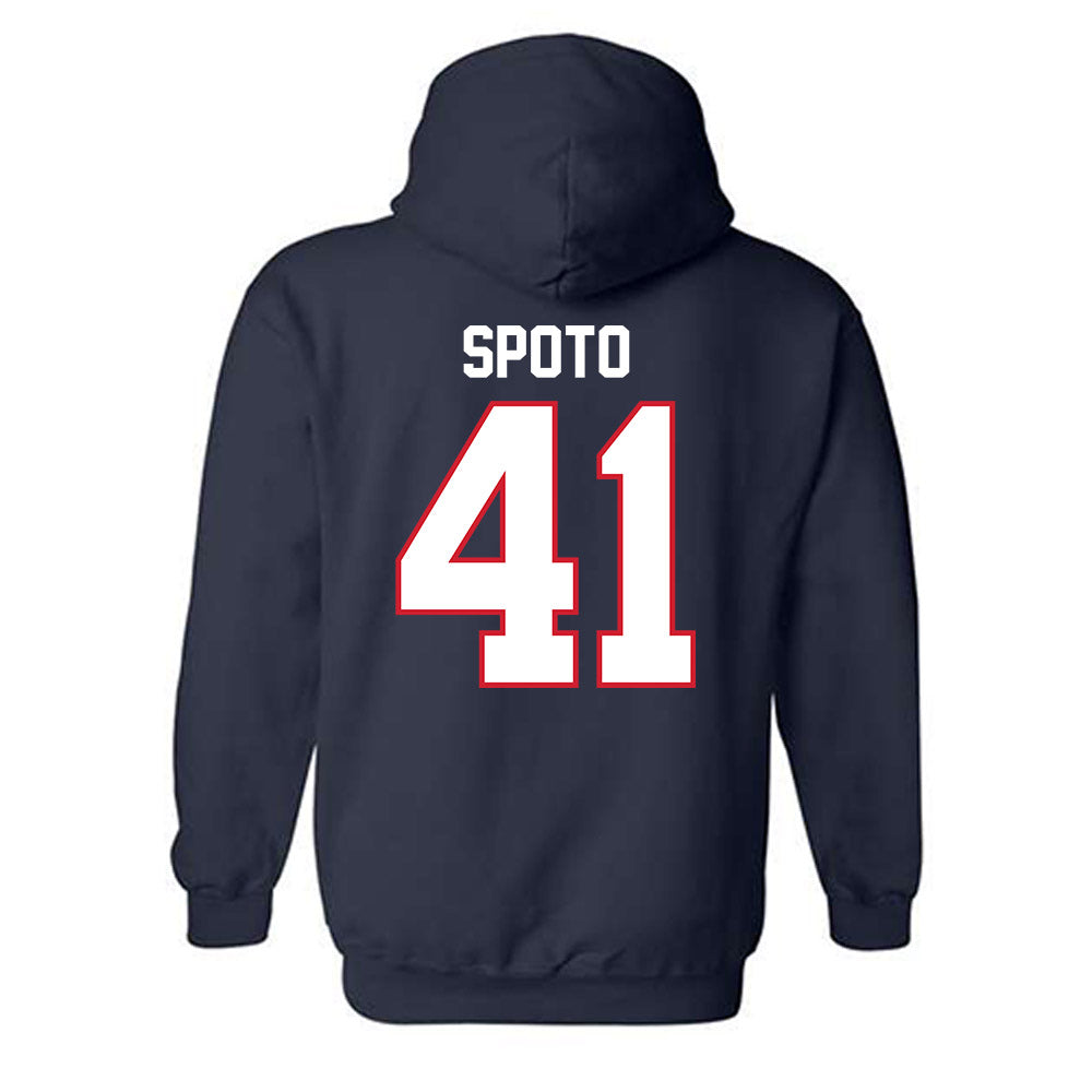 Belmont - NCAA Baseball : Dean Spoto - Classic Shersey Hooded Sweatshirt-1