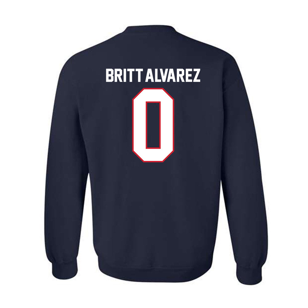 Belmont - NCAA Men's Tennis : Diego Britt-Alvarez - Classic Shersey Crewneck Sweatshirt-1