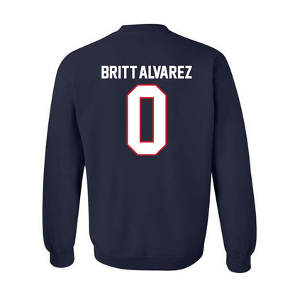 Belmont - NCAA Men's Tennis : Diego Britt-Alvarez - Classic Shersey Crewneck Sweatshirt-1