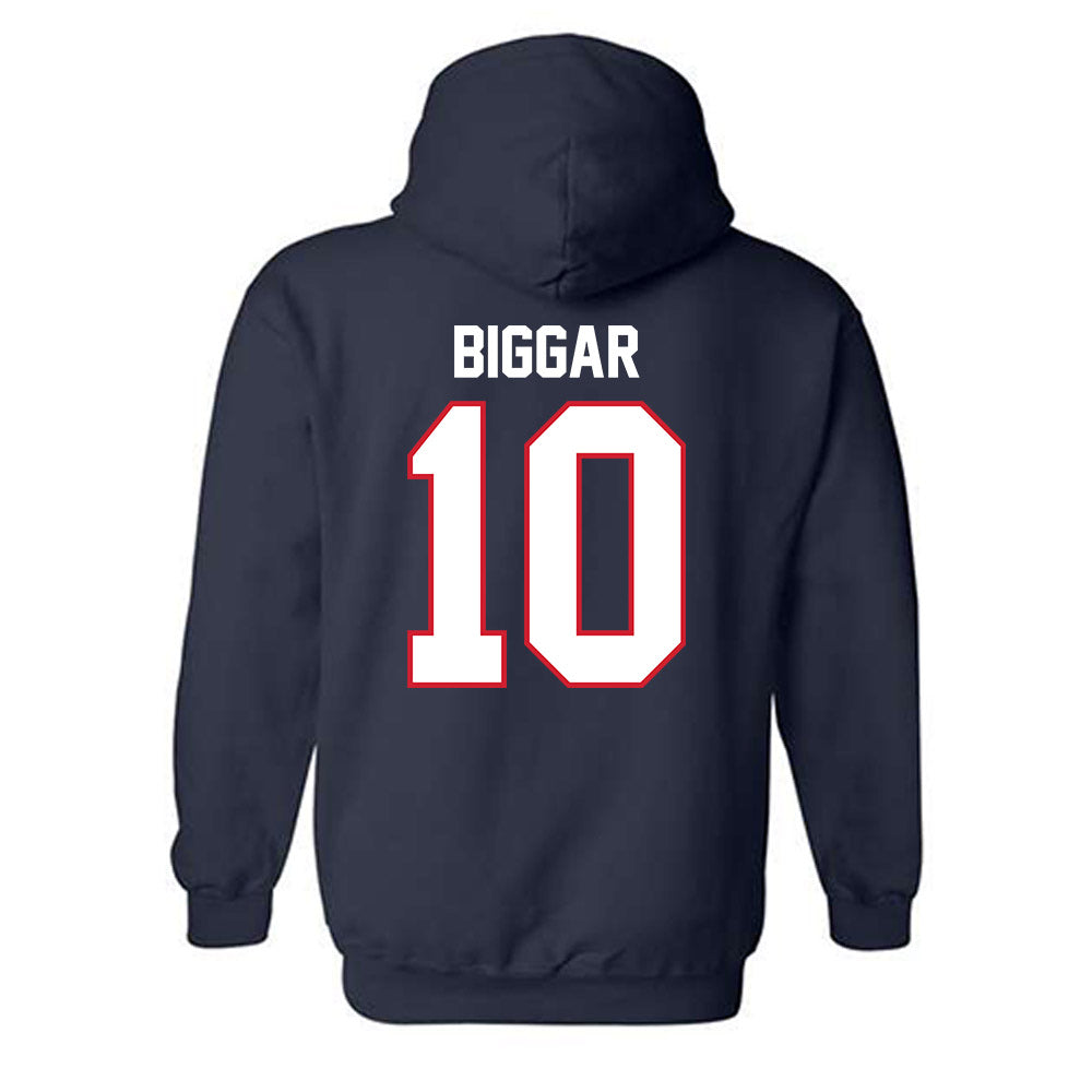 Belmont - NCAA Men's Soccer : Nzuhri Biggar - Classic Shersey Hooded Sweatshirt-1
