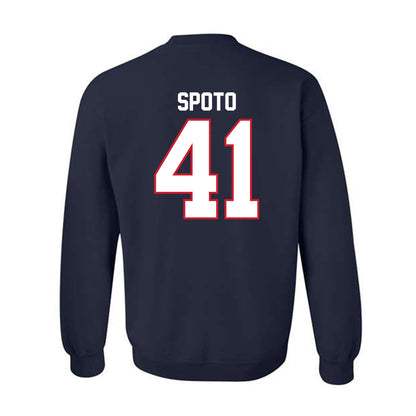 Belmont - NCAA Baseball : Dean Spoto - Classic Shersey Crewneck Sweatshirt-1