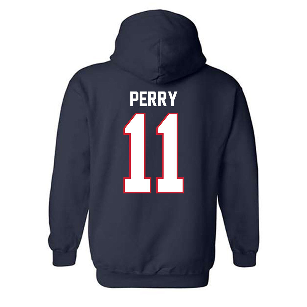 Belmont - NCAA Baseball : Andrew Perry - Classic Shersey Hooded Sweatshirt-1