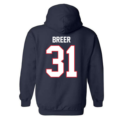 Belmont - NCAA Softball : Ryan Breer - Classic Shersey Hooded Sweatshirt-1