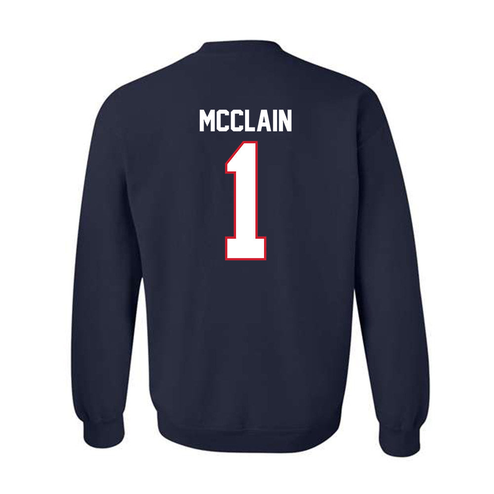 Belmont - NCAA Men's Basketball : Nicolas McClain - Classic Shersey Crewneck Sweatshirt-1