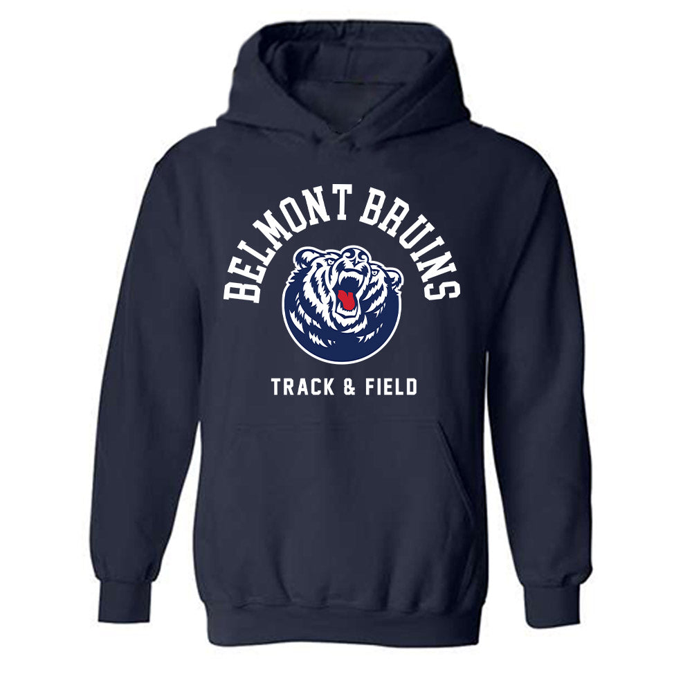 Belmont - NCAA Men's Track & Field : Garrett Connor - Classic Shersey Hooded Sweatshirt-0