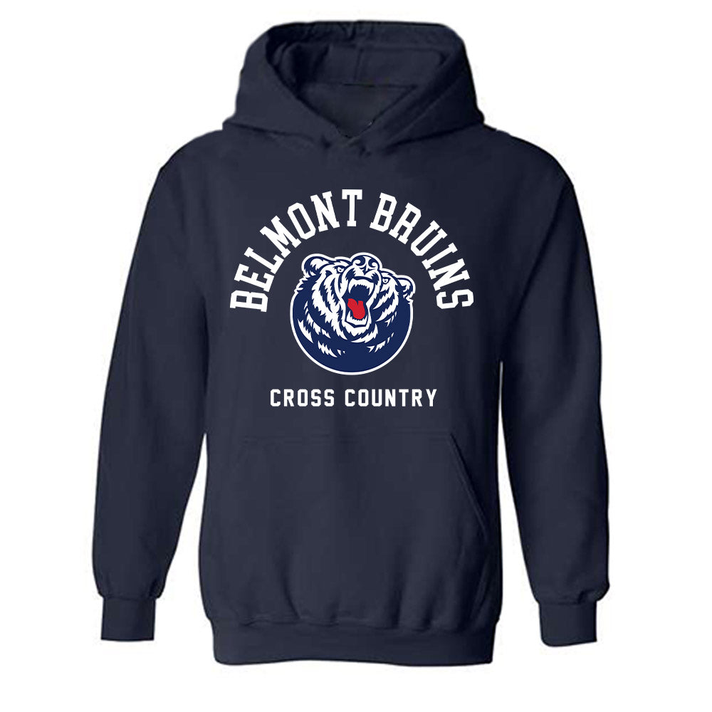 Belmont - NCAA Men's Cross Country : Noah Mathews - Classic Shersey Hooded Sweatshirt-0