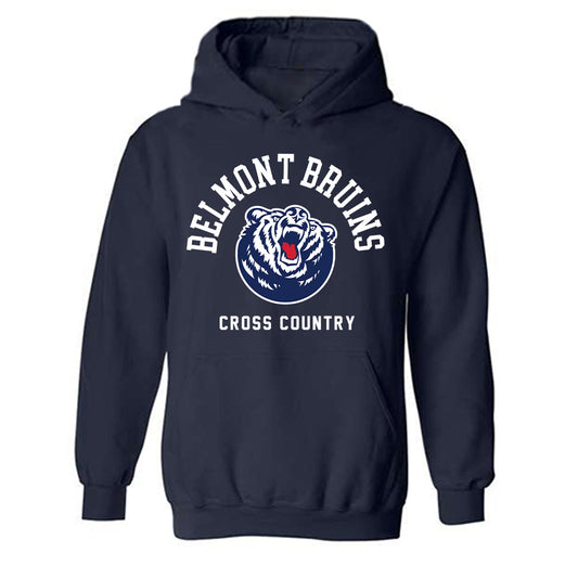 Belmont - NCAA Men's Cross Country : Jesiah Low - Classic Shersey Hooded Sweatshirt-0