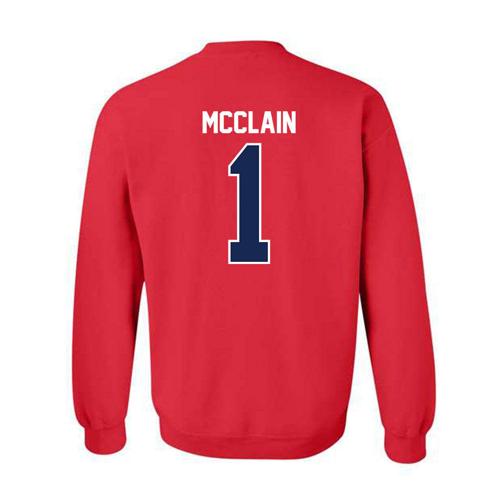 Belmont - NCAA Men's Basketball : Nicolas McClain - Classic Shersey Crewneck Sweatshirt-1