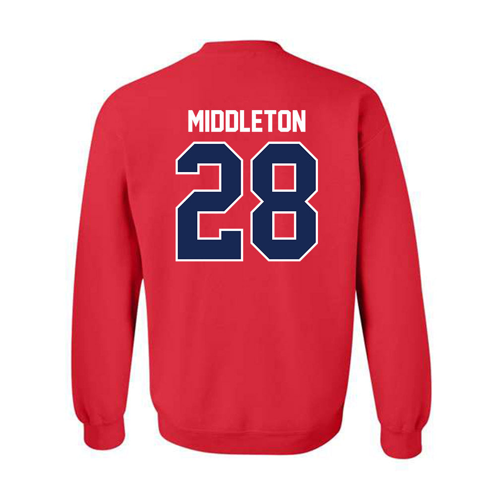 Belmont - NCAA Softball : Ally Middleton - Classic Shersey Crewneck Sweatshirt-1