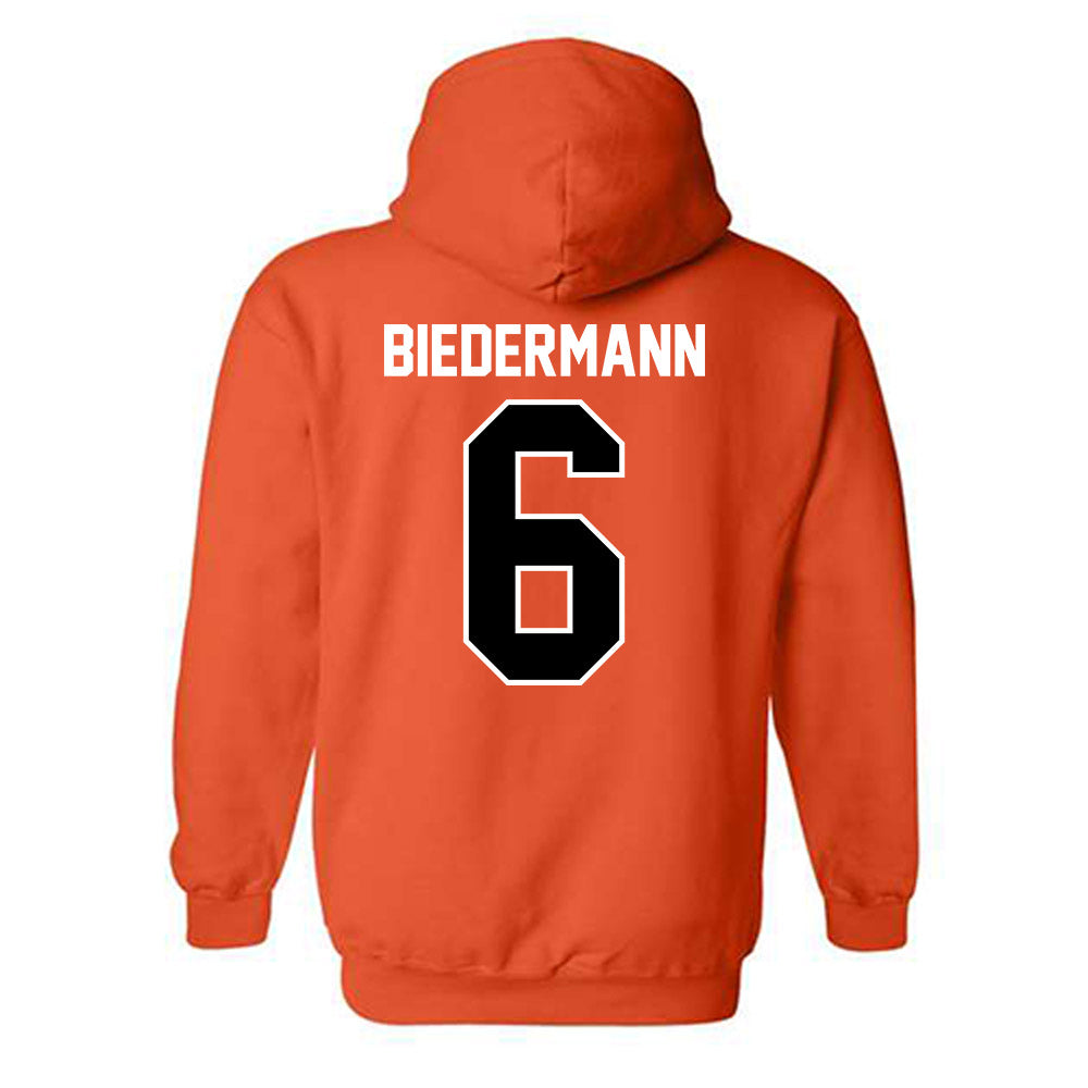 Pacific - NCAA Men's Water Polo : Brody Biedermann - Classic Shersey Hooded Sweatshirt-1