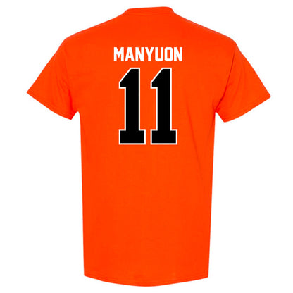 Pacific - NCAA Men's Basketball : Emmanuel Manyuon - Classic Shersey T-Shirt-1