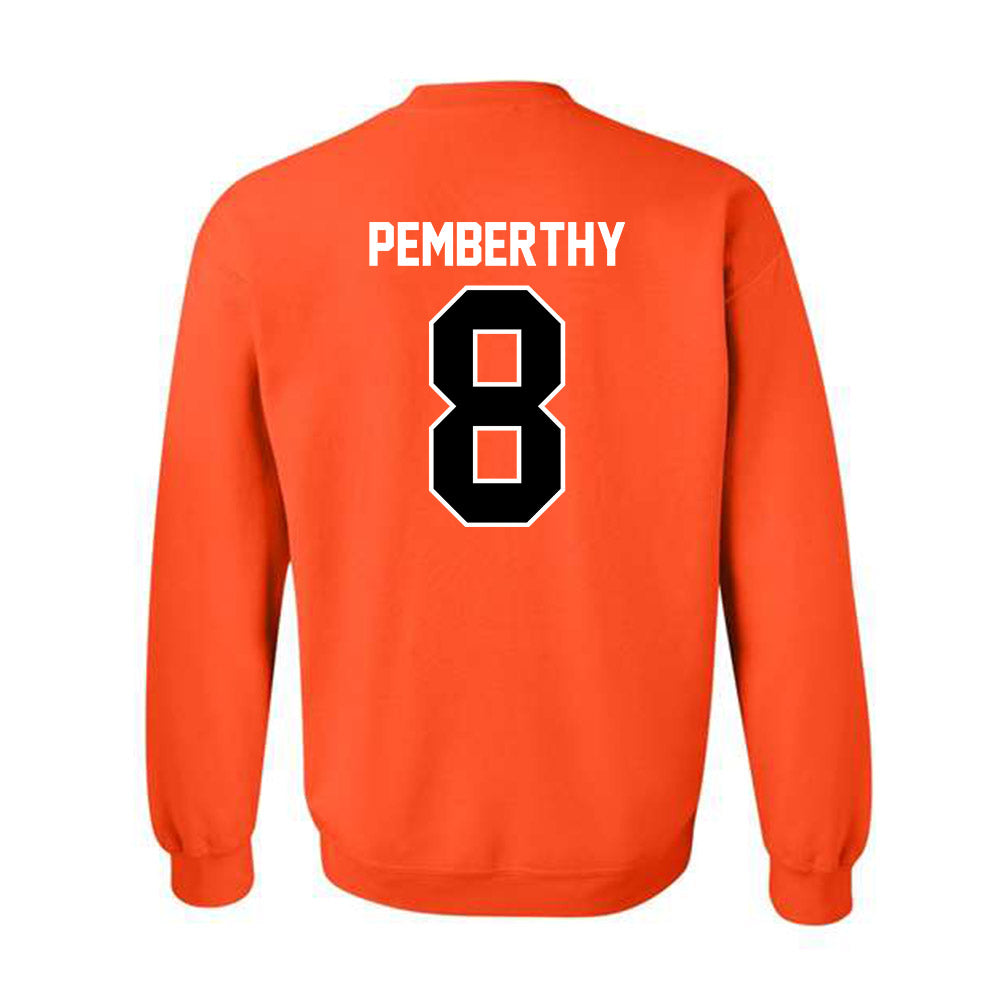 Pacific - NCAA Men's Water Polo : Manuel Pemberthy - Classic Shersey Crewneck Sweatshirt-1