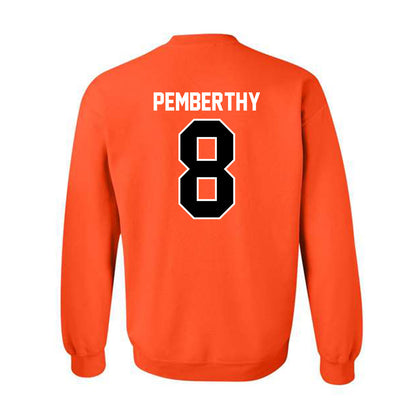 Pacific - NCAA Men's Water Polo : Manuel Pemberthy - Classic Shersey Crewneck Sweatshirt-1