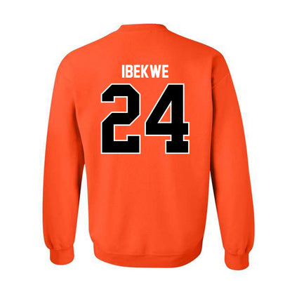 Pacific - NCAA Men's Basketball : KC Ibekwe - Classic Shersey Crewneck Sweatshirt-1