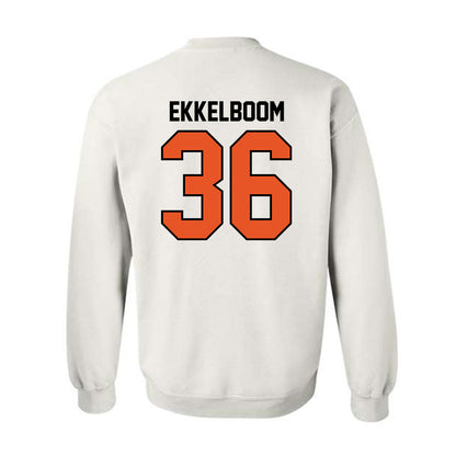 Pacific - NCAA Baseball : Jaren Ekkelboom - Classic Shersey Crewneck Sweatshirt-1