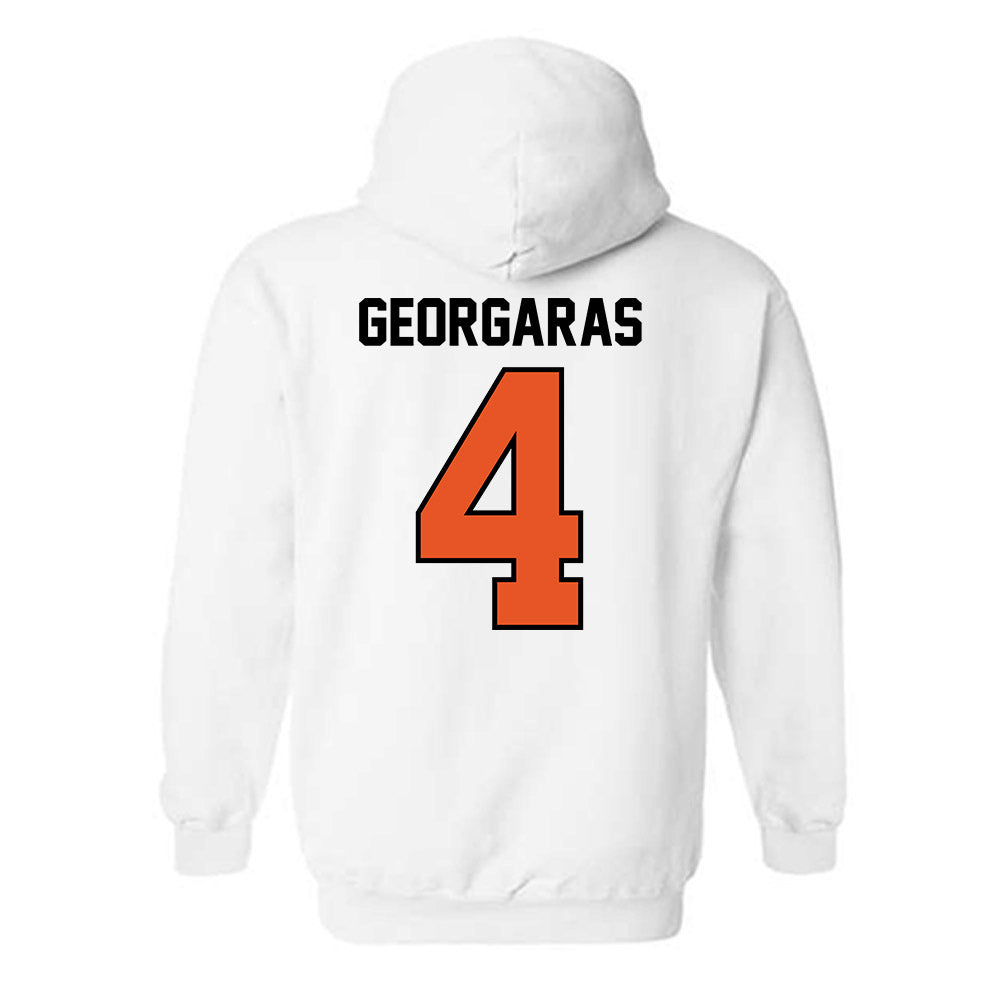 Pacific - NCAA Men's Water Polo : Apostolos Georgaras - Classic Shersey Hooded Sweatshirt-1