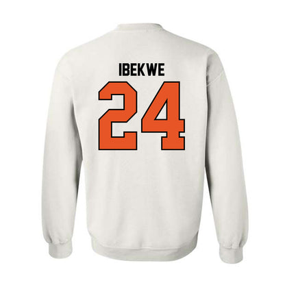 Pacific - NCAA Men's Basketball : KC Ibekwe - Classic Shersey Crewneck Sweatshirt-1