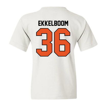 Pacific - NCAA Baseball : Jaren Ekkelboom - Classic Shersey Youth T-Shirt-1