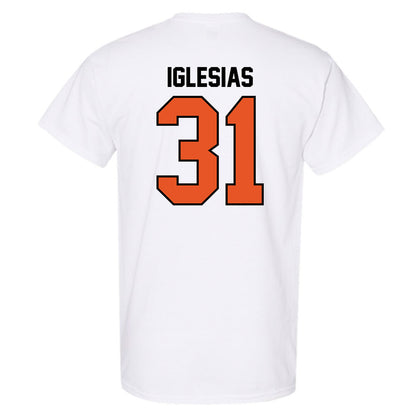 Pacific - NCAA Baseball : Justin Iglesias - Classic Shersey T-Shirt-1