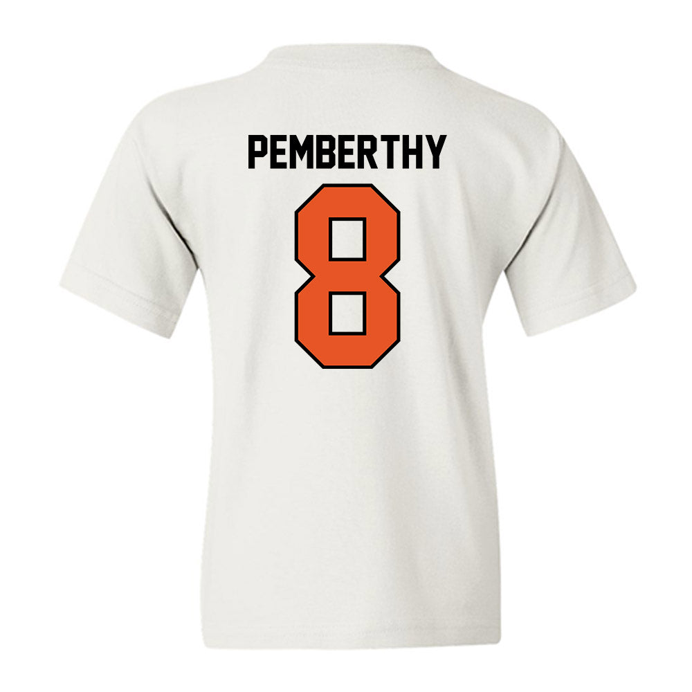 Pacific - NCAA Men's Water Polo : Manuel Pemberthy - Classic Shersey Youth T-Shirt-1